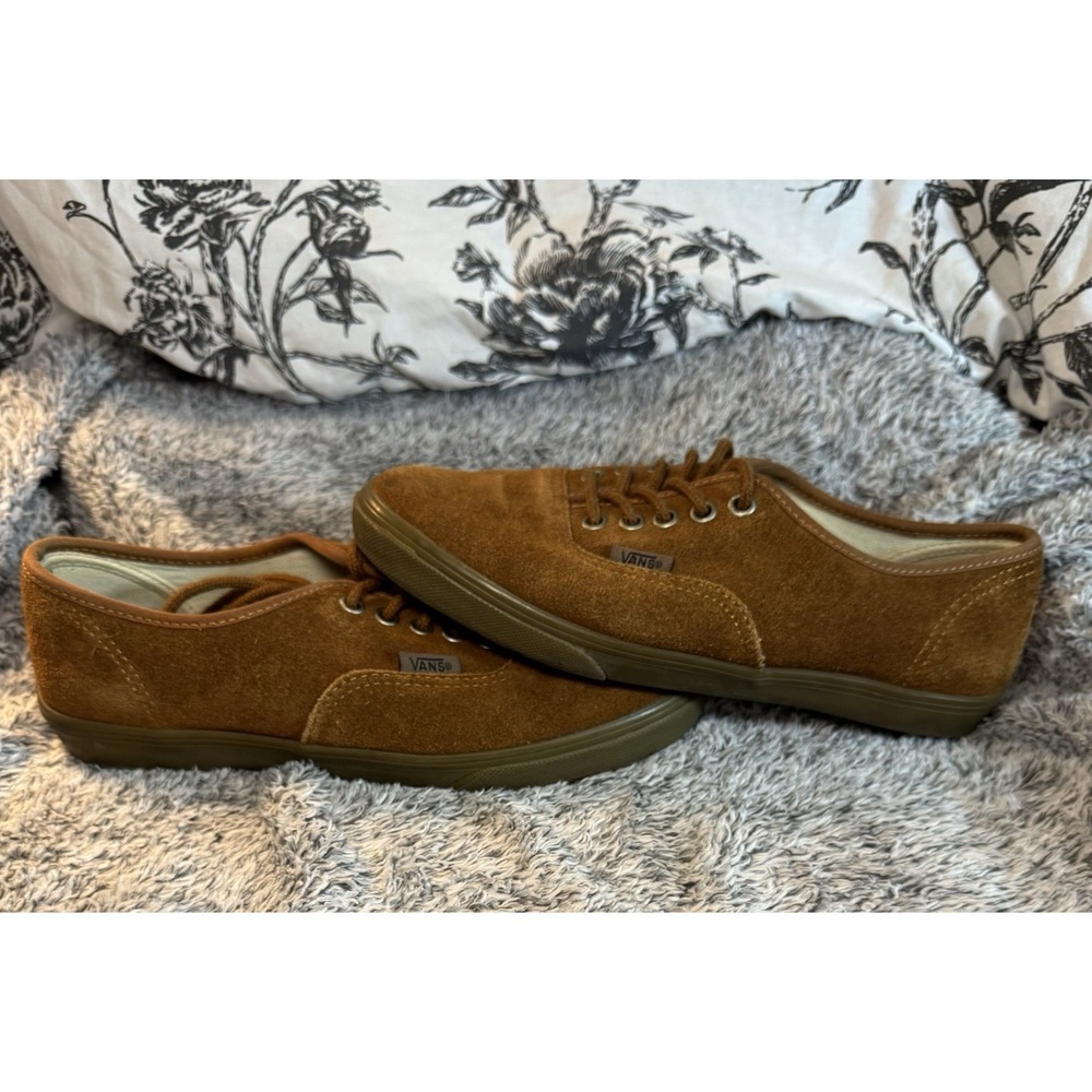 Vans Chukka Low Chipmunk Brown Tie Loafers Boy's 4.5 - Picture 2 of 9